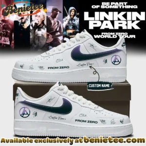 Linkin Park From Zero World Tour Custom Air Force 1 & Jordan 1 Shoes - Variant 10