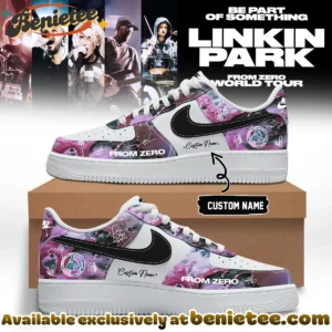 Linkin Park From Zero World Tour Custom Air Force 1 & Jordan 1 Shoes (Release 42)