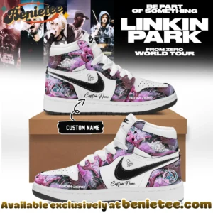 Linkin Park From Zero World Tour Custom Air Force 1 & Jordan 1 Shoes (Style 41)