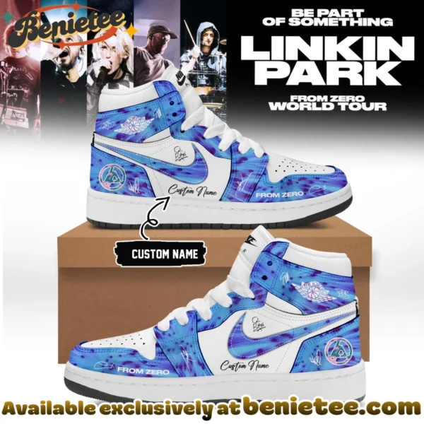 Linkin Park From Zero World Tour Custom Air Force 1 & Jordan 1 Shoes [Batch 44]