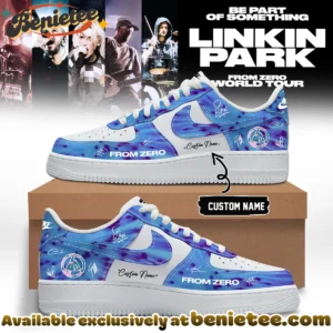 Linkin Park From Zero World Tour Custom Air Force 1 & Jordan 1 Shoes (Style 43)