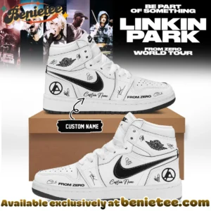 Linkin Park From Zero World Tour Custom Air Force 1 & Jordan 1 Shoes (Style 48)