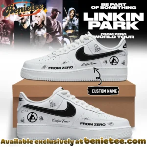 Linkin Park From Zero World Tour Custom Air Force 1 & Jordan 1 Shoes [Batch 47]