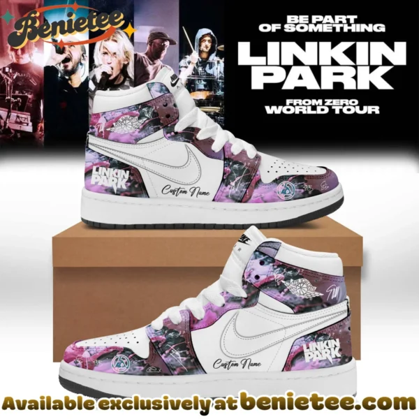 Linkin Park From Zero World Tour Custom Air Force 1 & Jordan 1 Shoes [Drop 51]