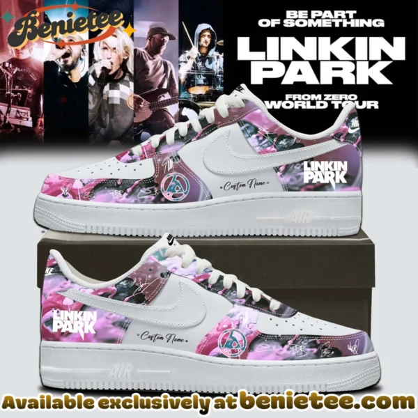 Linkin Park From Zero World Tour Custom Air Force 1 & Jordan 1 Shoes - Variant 52