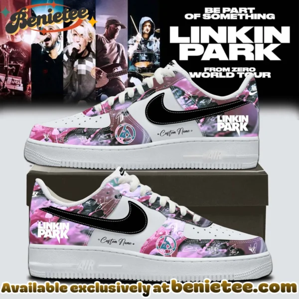 Linkin Park From Zero World Tour Custom Air Force 1 & Jordan 1 Shoes (Release 1)