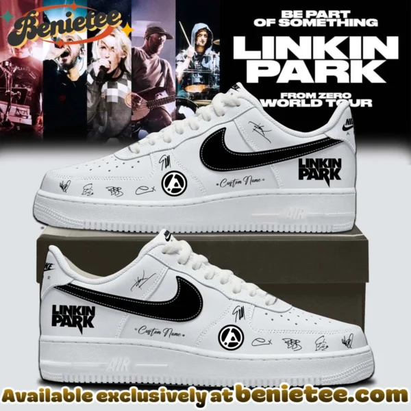 Linkin Park From Zero World Tour Custom Air Force 1 & Jordan 1 Shoes - Series 8