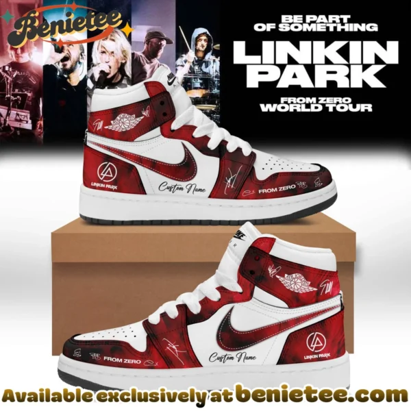 Linkin Park From Zero World Tour Custom Air Force 1 & Jordan 1 Shoes - Series 10