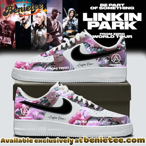 Linkin Park From Zero World Tour Custom Air Force 1 & Jordan 1 Shoes (Style 13)