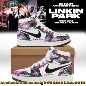 Linkin Park From Zero World Tour Custom Air Force 1 & Jordan 1 Shoes [Drop 14]