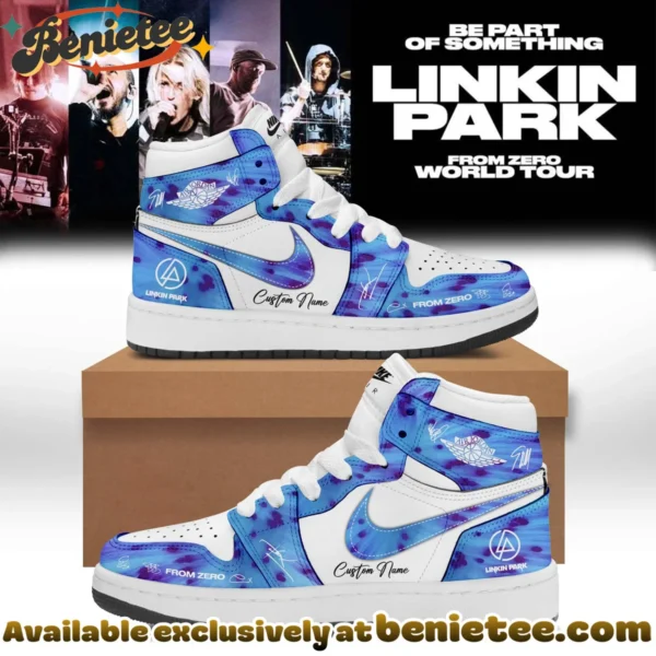 Linkin Park From Zero World Tour Custom Air Force 1 & Jordan 1 Shoes [Batch 15]