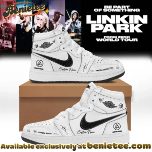 Linkin Park From Zero World Tour Custom Air Force 1 & Jordan 1 Shoes (Design 20)