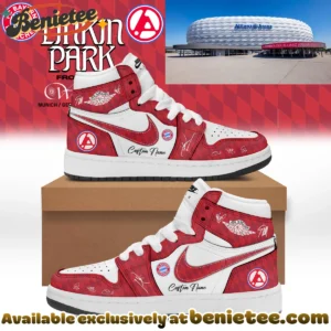 Linkin Park x FC Bayern München Custom Air Force 1 & Jordan 1 Shoes (Release 3)