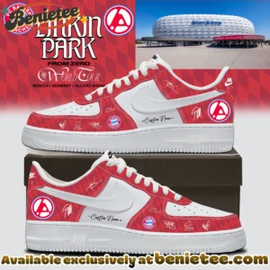 Linkin Park x FC Bayern München Custom Air Force 1 & Jordan 1 Shoes - Part 4