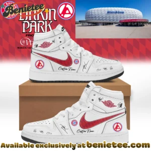Linkin Park x FC Bayern München Custom Air Force 1 & Jordan 1 Shoes - Variant 8