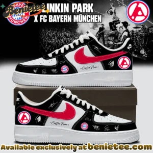 Linkin Park x FC Bayern München Custom Air Force 1 & Jordan 1 Shoes [Drop 9]
