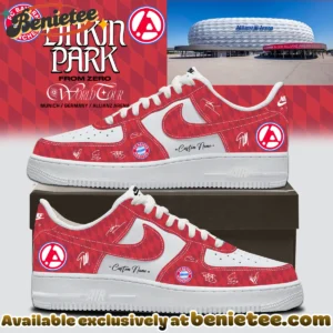 Linkin Park x FC Bayern München Custom Air Force 1 & Jordan 1 Shoes - Part 14