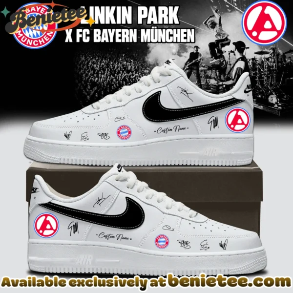 Linkin Park x FC Bayern München Custom Air Force 1 & Jordan 1 Shoes (Release 18)
