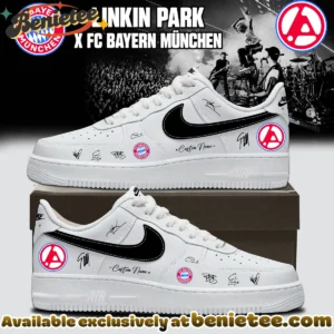 Linkin Park x FC Bayern München Custom Air Force 1 & Jordan 1 Shoes (Release 18)