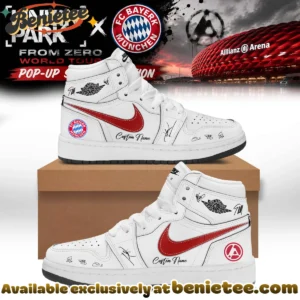 Linkin Park x FC Bayern München Custom Air Force 1 & Jordan 1 Shoes [Drop 20]