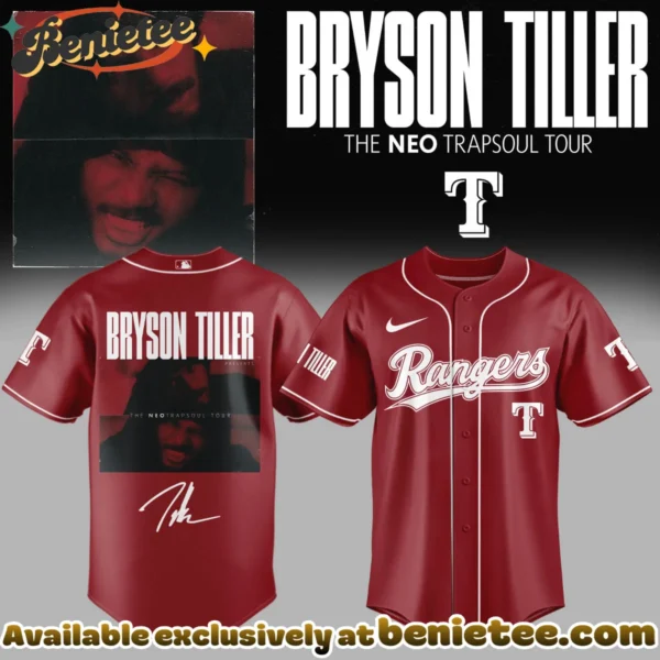 Grail MLB All Team x Bryson Tiller The Neo Trapsoul Tour Jersey Gift | Modern Street Style - Variant 1