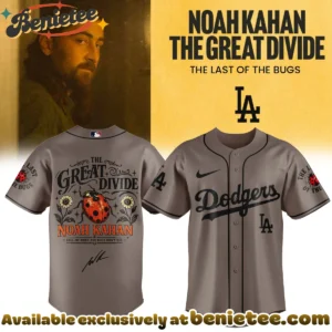 MLB All Team x Noah Kahan The Great Divide The Last Of The Bugs Retro Jersey | Exclusive Fan Gear [Drop 2]