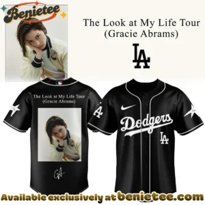 Hype MLB x Gracie Abrams The Look at My Life Tour Jersey Gift | IP Merchandise - Part 1
