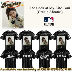 Hype MLB x Gracie Abrams The Look at My Life Tour Jersey Gift | IP Merchandise - Part 1