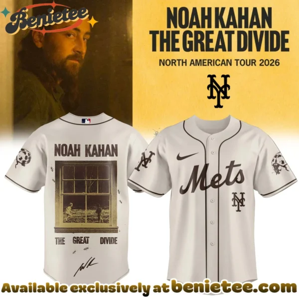 MLB x Noah Kahan The Great Divide Tour Jersey - 2026 Edition | Bespoke (Style 2)