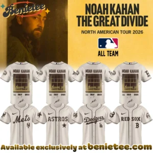 MLB x Noah Kahan The Great Divide Tour Jersey - 2026 Edition | Bespoke (Style 2)