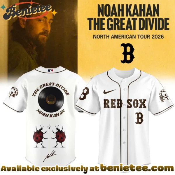 Signature MLB x Noah Kahan The Great Divide Tour Jersey Gift | Collector Series - Variant 1