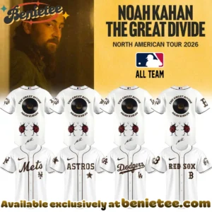 Signature MLB x Noah Kahan The Great Divide Tour Jersey Gift | Collector Series - Variant 1