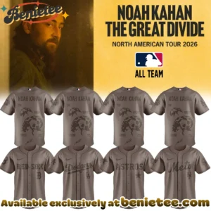 Masterpiece MLB x Noah Kahan The Great Divide Tour Jersey (Design 2)