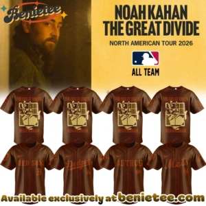 Official MLB x Noah Kahan The Great Divide Tour Jersey (Style 1)