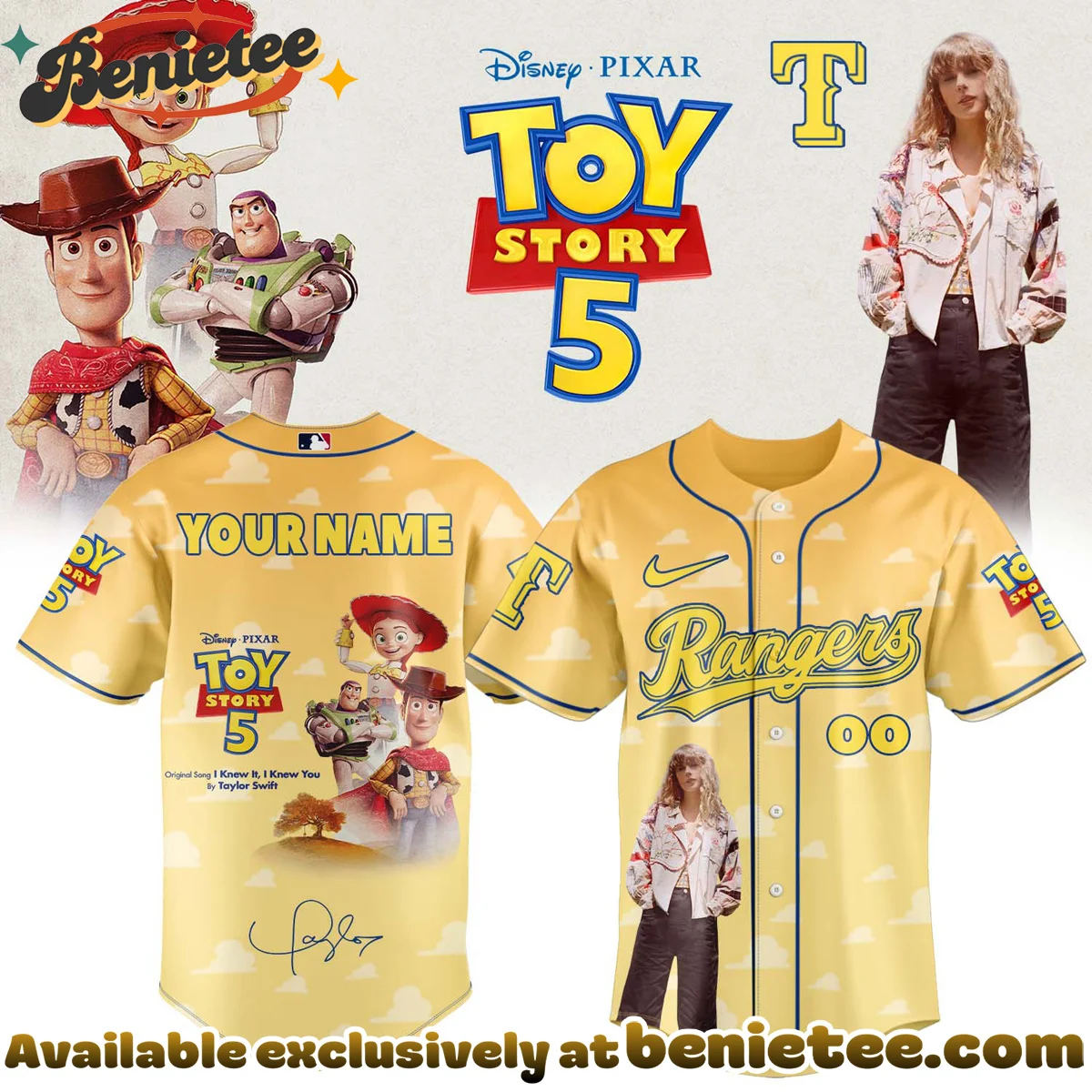 Prime MLB x Taylor Swift x Toy Story Jersey Gift - Premium Streetwear | Series 3
