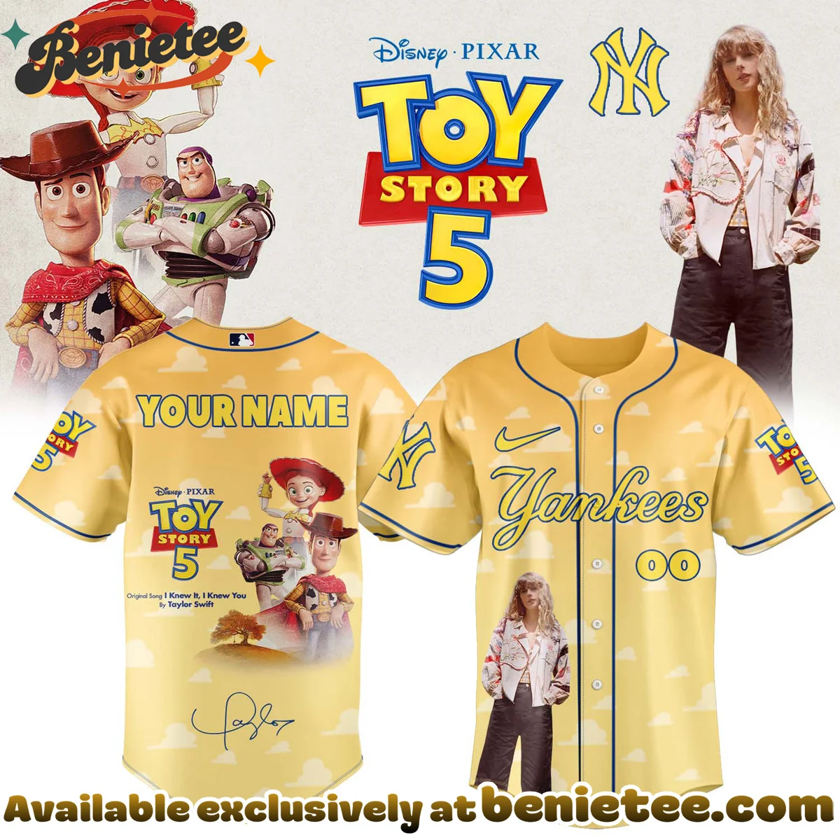Prime MLB x Taylor Swift x Toy Story Jersey Gift - Premium Streetwear | Series 3