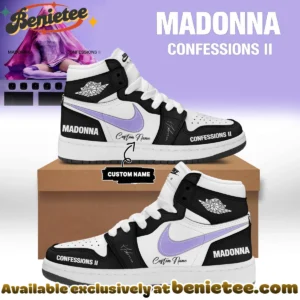 Madonna Confessions II Custom Air Force 1 & Jordan 1 Shoes (Style 18)