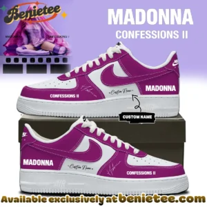 Madonna Confessions II Custom Air Force 1 & Jordan 1 Shoes - Part 8