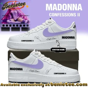 Madonna Confessions II Custom Air Force 1 & Jordan 1 Shoes (Design 13)