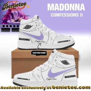 Madonna Confessions II Custom Air Force 1 & Jordan 1 Shoes (Design 14)