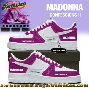 Madonna Confessions II Custom Air Force 1 & Jordan 1 Shoes (Design 19)
