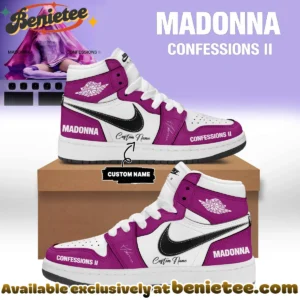 Madonna Confessions II Custom Air Force 1 & Jordan 1 Shoes - Part 21