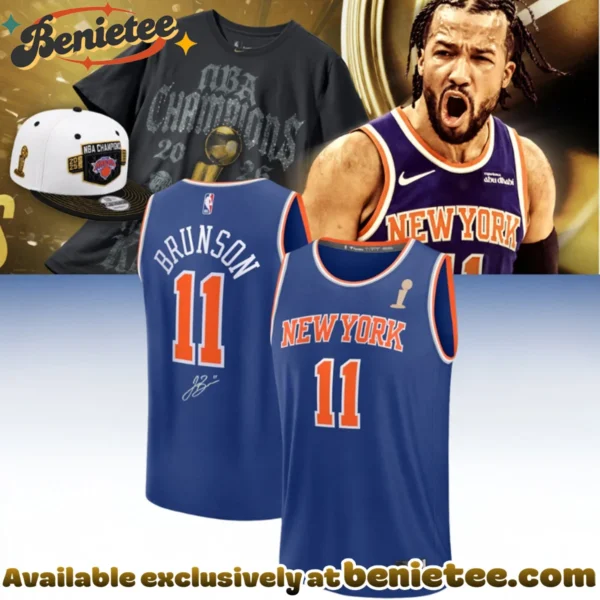 New York Knicks Jalen Brunson Jersey - Series 2