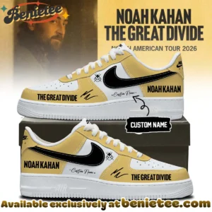 Signature Noah Kahan The Great Divide Tour Shoes (Design 2)