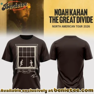 Noah Kahan The Great Divide Tour T-Shirt | Vintage - Ultimate Gift Edition - Part 9
