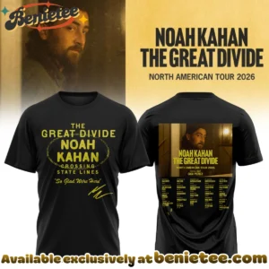 Hype Noah Kahan The Great Divide Tour T-Shirt Gift - Urban Fashion (Design 1)