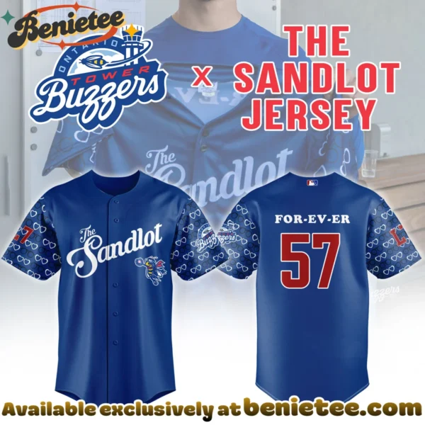 Ontario Tower Buzzers The Sandlot Night Masterpiece Jersey | Limited Stock Edition
