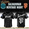 SF Giants El Salvadoran Heritage Night Signature Jersey | IP Merchandise | Series 4