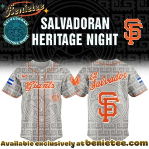 Masterpiece SF Giants El Salvadoran Heritage Night Jersey [Batch 2]