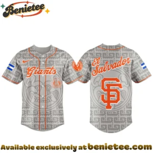 Masterpiece SF Giants El Salvadoran Heritage Night Jersey [Batch 2]